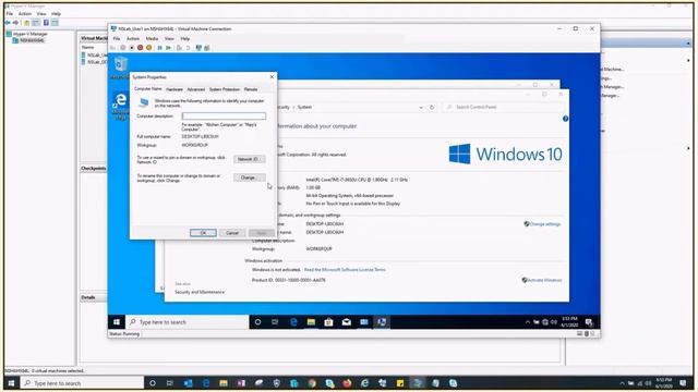 6. Adding windows 10 computer to domain (Windows server Admin) смотреть онлайн