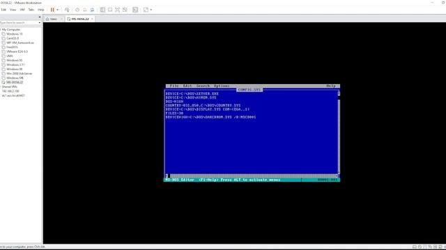 Howto install MSDOS + drivers, Windows 3.11, and Autodesk 3DStudio4 on a VM using VMWare Workstatio смотреть онлайн