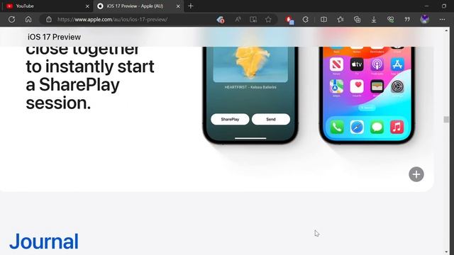 iOS 17 Preview and checking features available on ios 17 from the official apple website for ios 1 смотреть онлайн