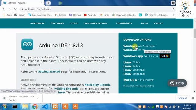 #02 How to install Arduino IDE | Arduino Series | iCyborg Club смотреть онлайн