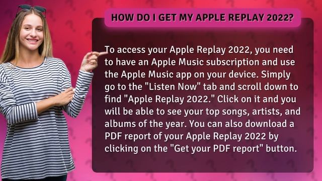 How do I get my Apple replay 2022? смотреть онлайн