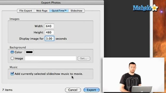 How to Make a Quicktime Using iPhoto смотреть онлайн