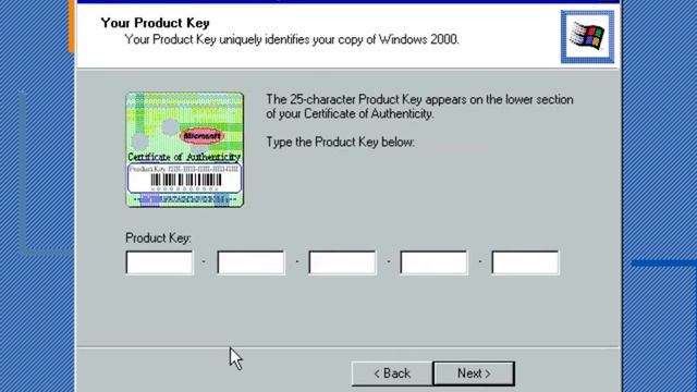 Installing Windows 2000 on VirutalBox смотреть онлайн