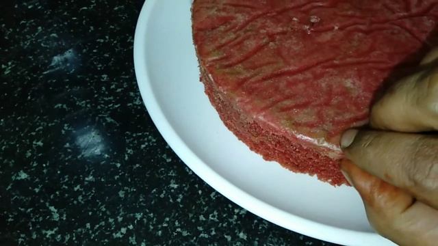 Red velvet cake/whipping cream/my daughter's birthday/ смотреть онлайн