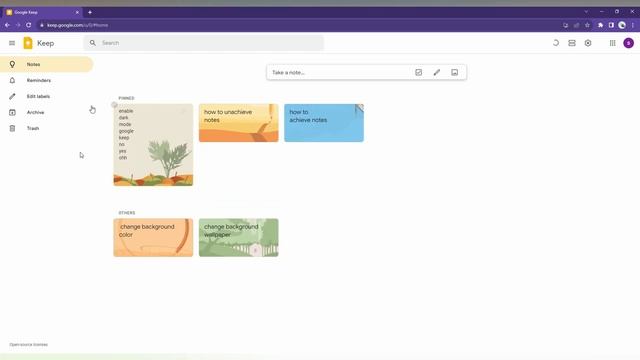 how to pin notes in Google keep pc смотреть онлайн