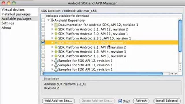 Android Application Development 3 Installing Android SDK and Set up Emulator смотреть онлайн