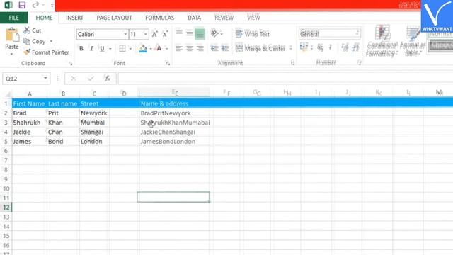How to Combine Columns in Excel смотреть онлайн