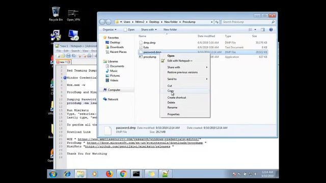 Red Teaming Dumping Cache Credential from Memory || WCE (Window Credential Editor) , ProcDump смотреть онлайн
