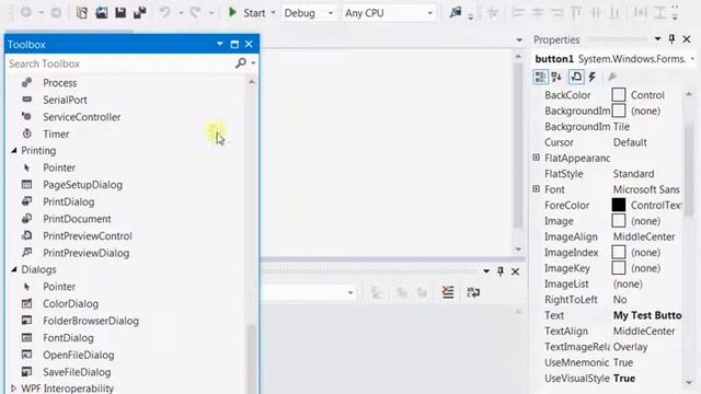 C sharp tutorial - How to create Window Form Application C# URDU/Hindi смотреть онлайн