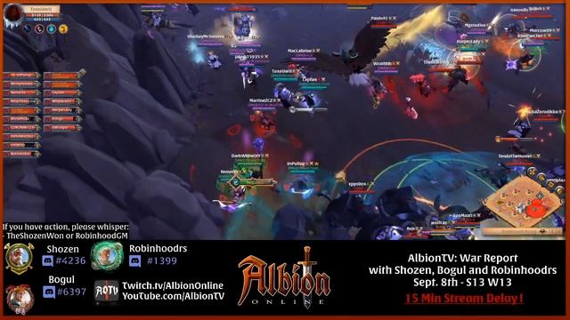 ⚔️ War Report | Albion Online | Cast by Robinhoodrs, Shozen & Bogul - September 8th 2021 смотреть онлайн