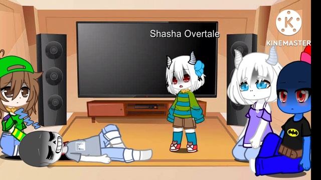 Chara, Sans, Toriel, Undyne react bad apple Shasha au's смотреть онлайн
