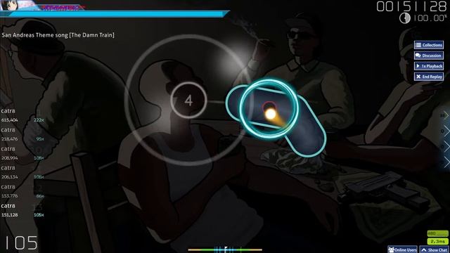 osu! | Gta san andreas 98.82% FC 2,44* by Arminator | Full combo | Favourite map смотреть онлайн