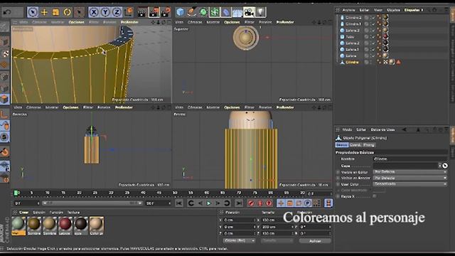 Personaje - Cinema 4D смотреть онлайн