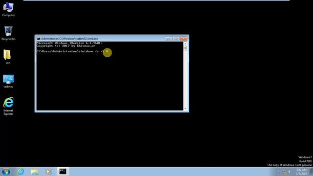 How to shutdown/restart windows by command смотреть онлайн