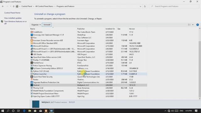 How To Uninstall Programs/Apps On Your Pc! | Windows 10 смотреть онлайн