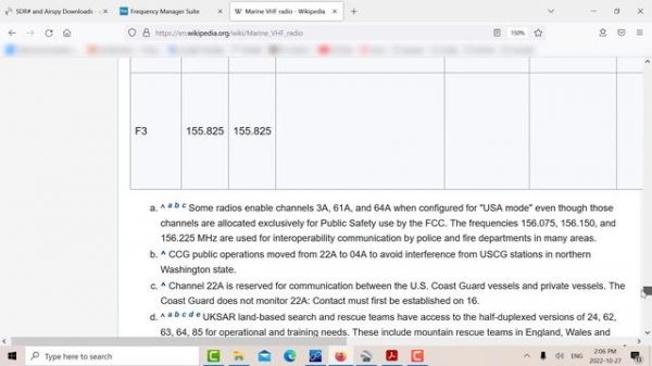 RTL-SDR for VHF Marine Scanner on SDR#