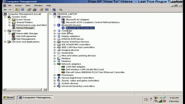 Windows XP BASICS - How to open Device Manager and View Your Installed Hardware смотреть онлайн