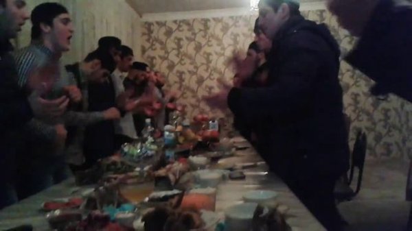 свадьба гагиева зелимхана  вечер