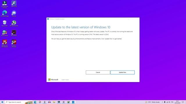 طريقة تحديث ويندوز 10 الى اخر اصدار 22H2 + حل مشكلة فشل التحديث | Windows 10 22H2 смотреть онлайн