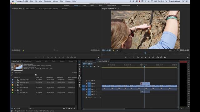 Episode 6 - The Timeline or Sequence Window - Tutorial for Adobe Premiere Pro CC 2015 смотреть онлайн