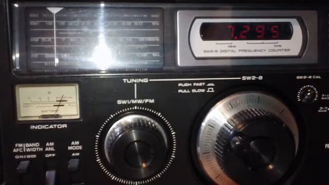 Voice of Russia Radio 41 Meters AM SWL Panasonic RF-4800 Vintage Shortwave Receiver смотреть онлайн