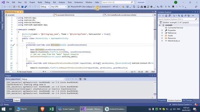 Session 1: Android Xamarin; Android Device Manager Setup and Android SDK Setup смотреть онлайн
