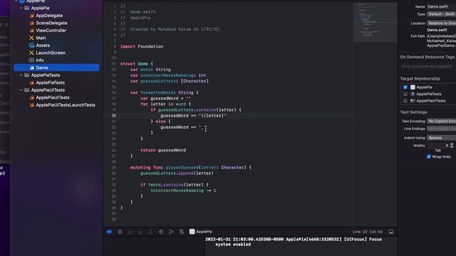 Apple Pie {Guided Project} Muhamad Kataw смотреть онлайн