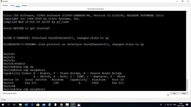 9 cdp and lldp config смотреть онлайн