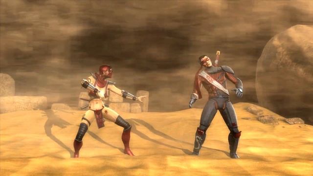 Mortal Kombat 9 - Skarlet - All Fatalities (60fps 1080p) смотреть онлайн