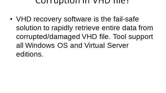 Virtual Machine Data Recovery смотреть онлайн