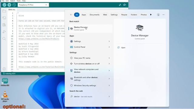 Install Raspberry Pi Pico/RP2040 to Arduino IDE 2, on Windows 11 смотреть онлайн