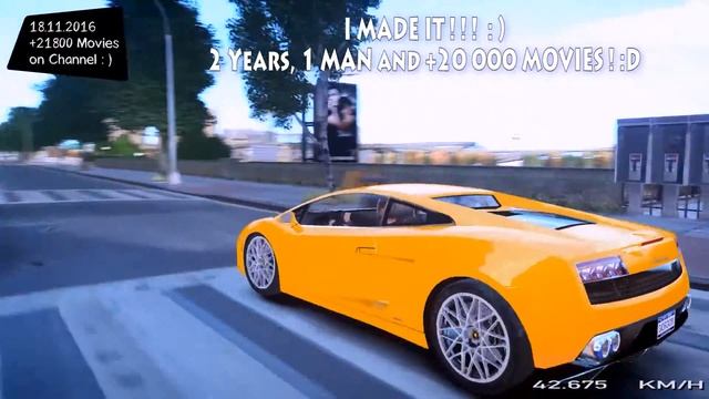 Lamborghini Gallardo LP560 4 - GTA IV MOD ENB | 2.7K / 1440p ! _REVIEW смотреть онлайн