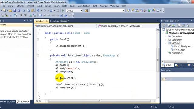 C# tutorial for beginners -part9- ArrayList смотреть онлайн