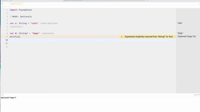Swift Optionals: The beginners guide to iOS development смотреть онлайн