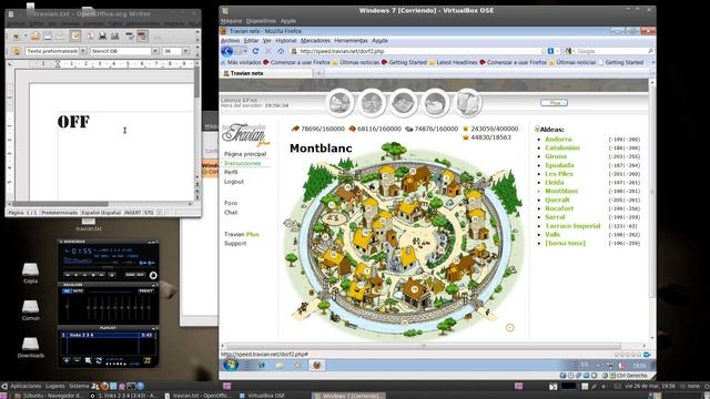 Windows 7 Ultimate Running in Ubuntu 10.04 Lucid Lynx Alpha 1 + Travian Demo by jocamox.mkv смотреть онлайн