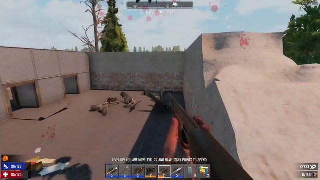 Finally! A Mini-bike!!! - 7 Days to Die - ep 12 смотреть онлайн