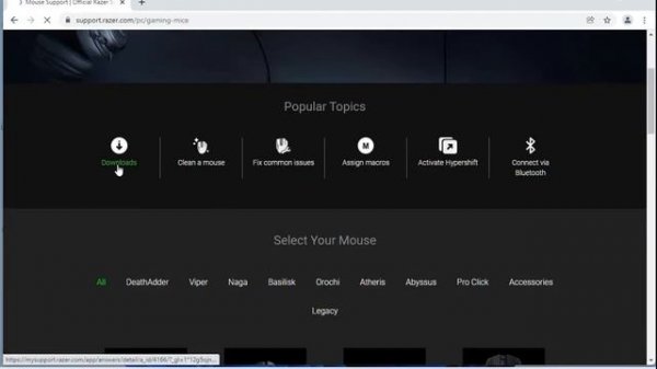 Install Razer Mouse Drivers on Windows 11/10/8/7