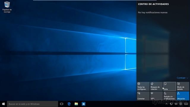 El centro de actividades en Windows 10 смотреть онлайн