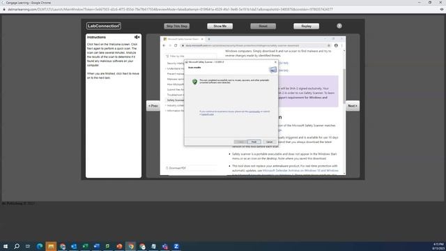 Simulation Lab 1.2: Module 01 Install MS Security Scanner and Look for Malware смотреть онлайн