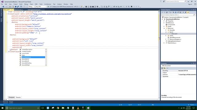 Xamarin Android -9 Buttons | Latest Xamarin Tutorial 2018 смотреть онлайн