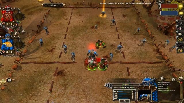 Blood Bowl Gameplay Maxed Out [PC HD] смотреть онлайн