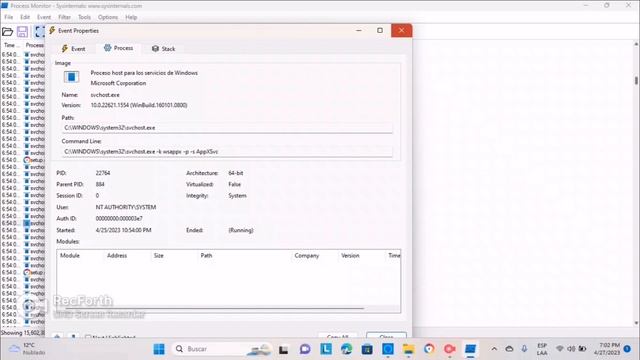 process monitor смотреть онлайн