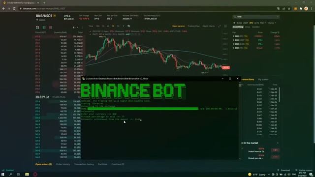 Binance Trading Bot +457$ per week | Binance bot | Free Download смотреть онлайн