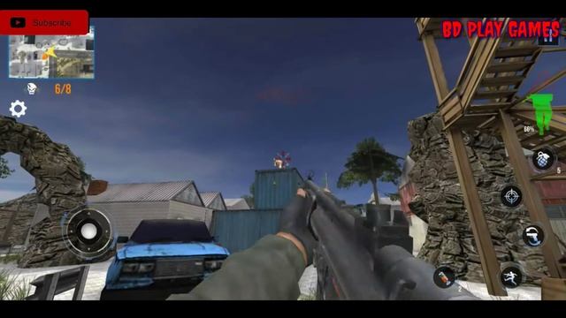 FPS Commando Shooting 3D New Game 2020- Free Games.Android game play. смотреть онлайн