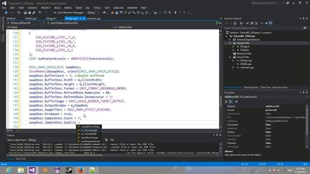 DirectX 11 Tutorial 01: DirectX Setup смотреть онлайн