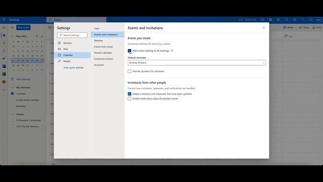 TUC CEHS: How to remove the MS Teams Meeting option from automatically appearing at the bottom of.. смотреть онлайн