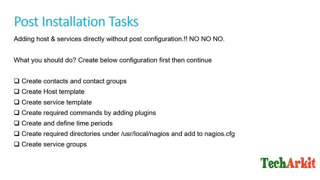 Post Installation Configuration Nagios Core | Tech Arkit смотреть онлайн