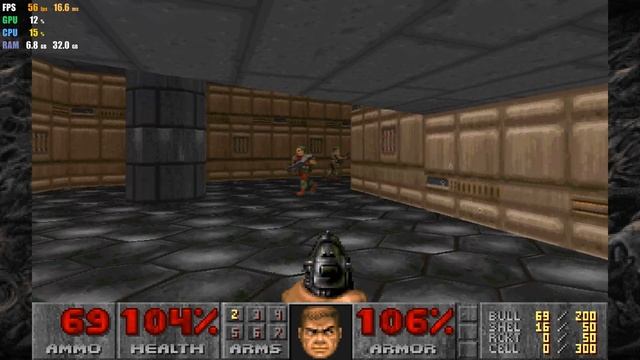 Yuzu EA 668 | DOOM 1993 HD | Nintendo Switch Emulator Gameplay смотреть онлайн