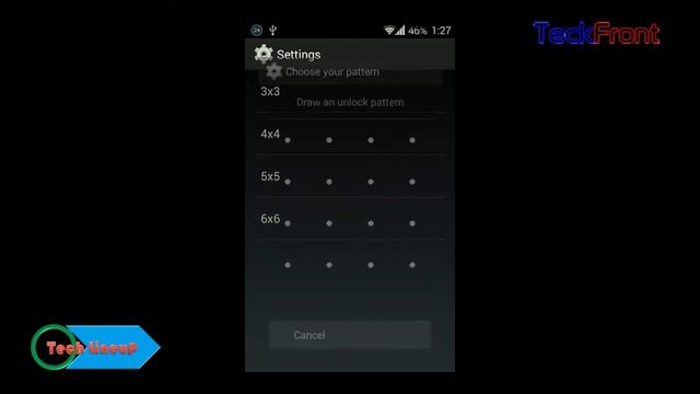 Settings Pattern Screen Lock in Android 4 4 4 KitKat смотреть онлайн