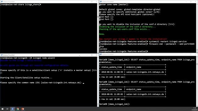 Icinga 2: Grundaufbau einer Monitoring Umgebung (Webinar vom 01. August 2018) смотреть онлайн